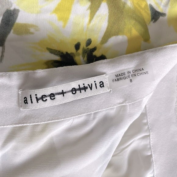ALICE + Olivia Connor Daisy Skirt Size 8 - Picture 6 of 9